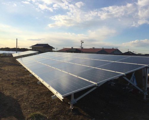 Chiba Prefecture Kujukuri Solar Power Plant